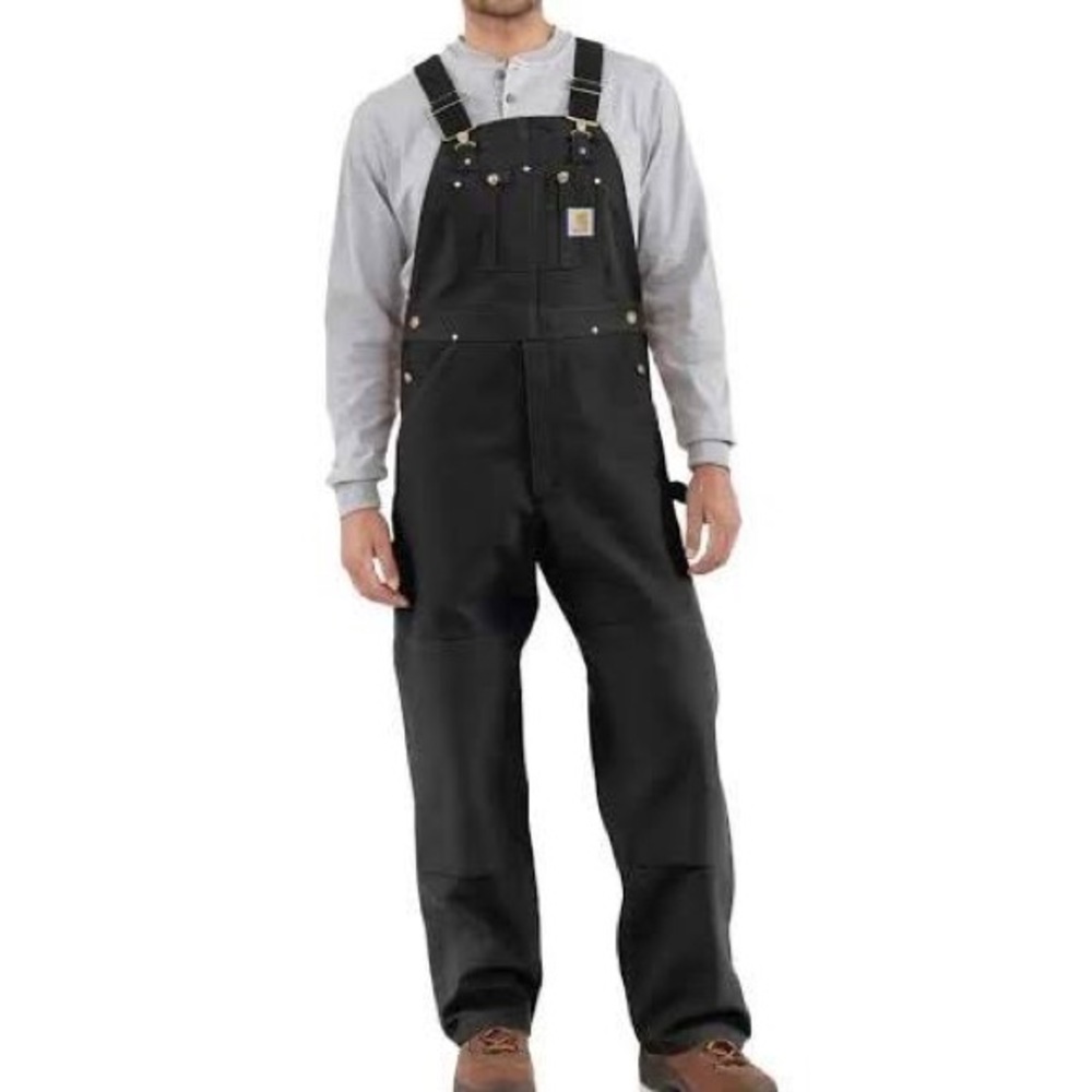NWOT Carhartt R01 Duck Bib Overalls - Picture 3 of 3